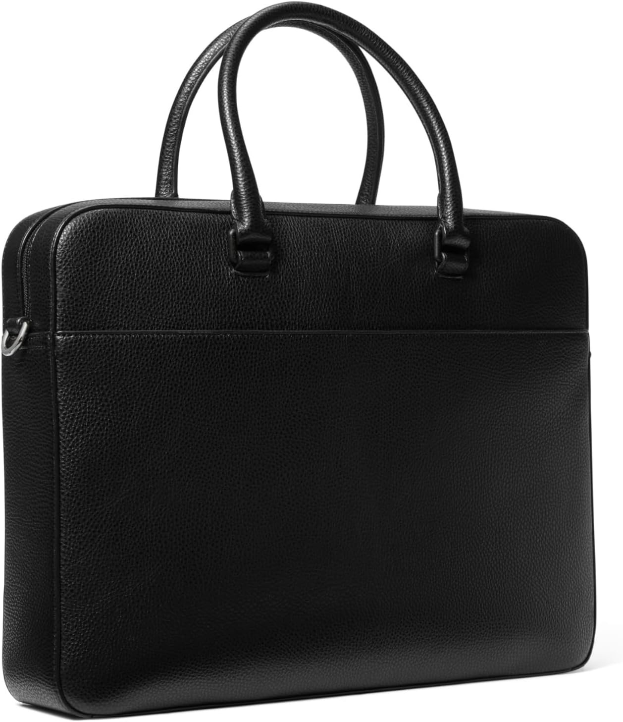image:imageMichael Kors Mens Malone Briefcase SilverTone HardwareBlack