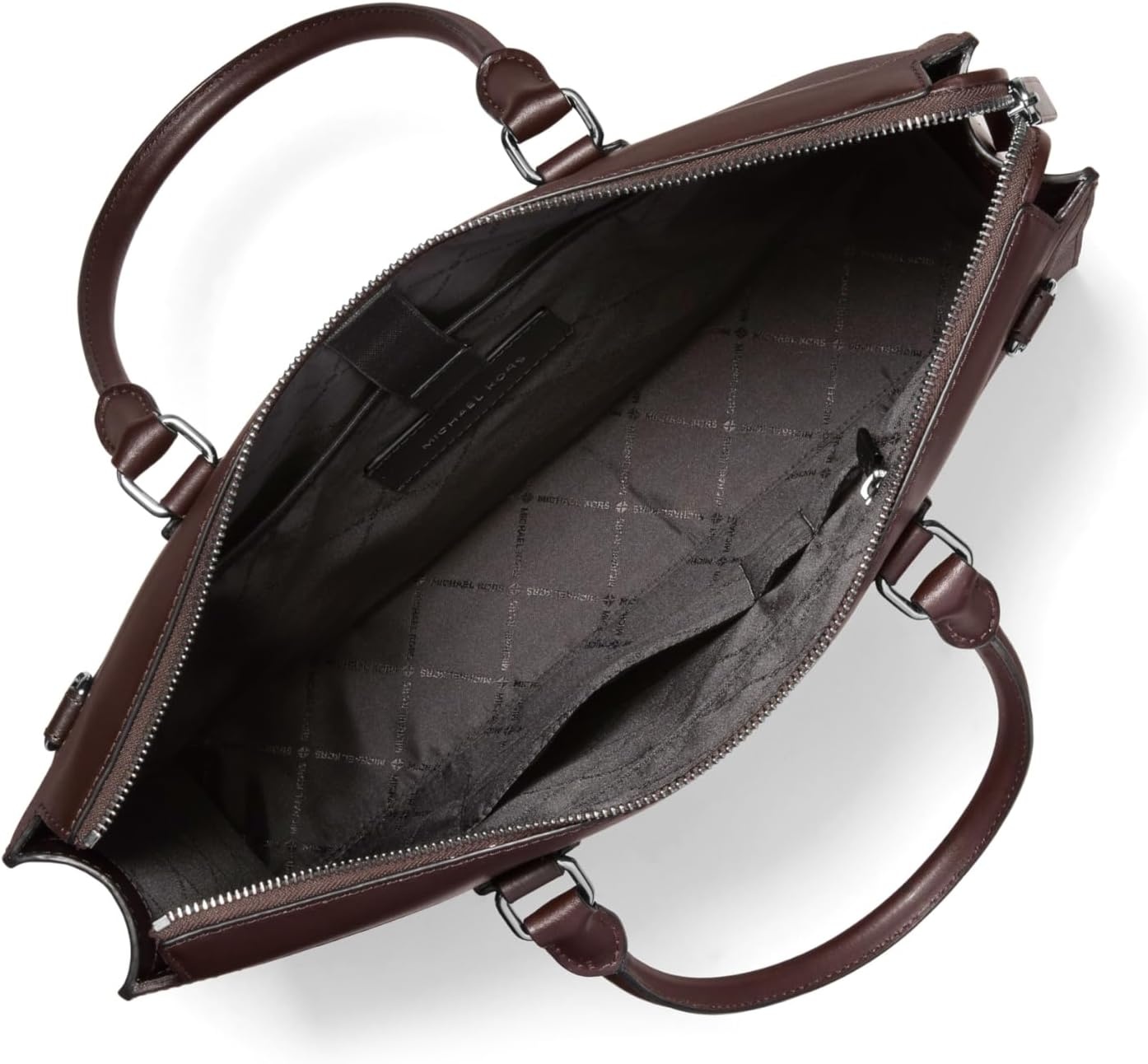 image:imageMichael Kors Mens Mens Edison Portfolio BriefcaseBlack HardwareChocolate