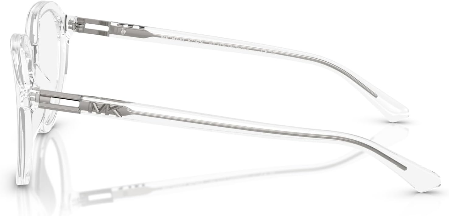 image:imageMichael Kors Mens Mk4129 Redwood Round Prescription Eyewear FramesClearDemo Lens