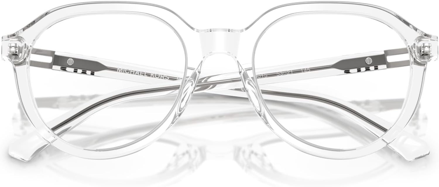 image:imageMichael Kors Mens Mk4129 Redwood Round Prescription Eyewear FramesClearDemo Lens