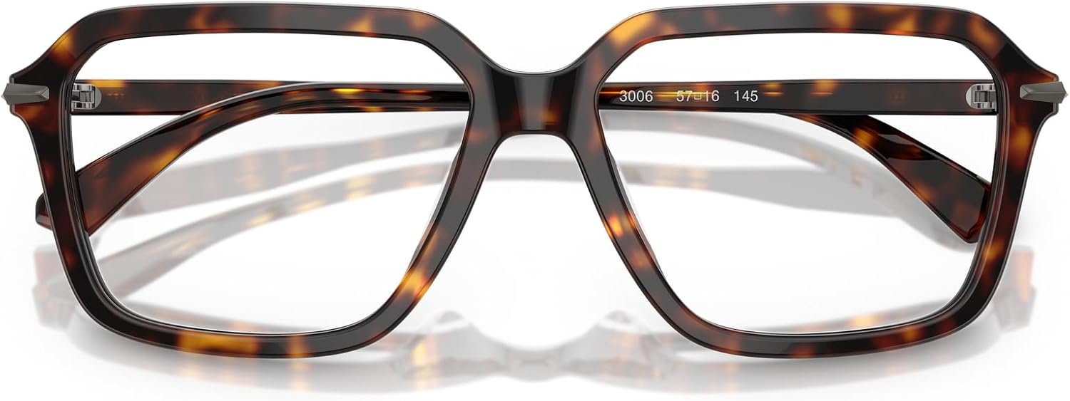 image:imageMichael Kors Mens Mk4159u Saguaro Universal Fit Square Prescription Eyewear FramesDark TortoiseDemo Lens