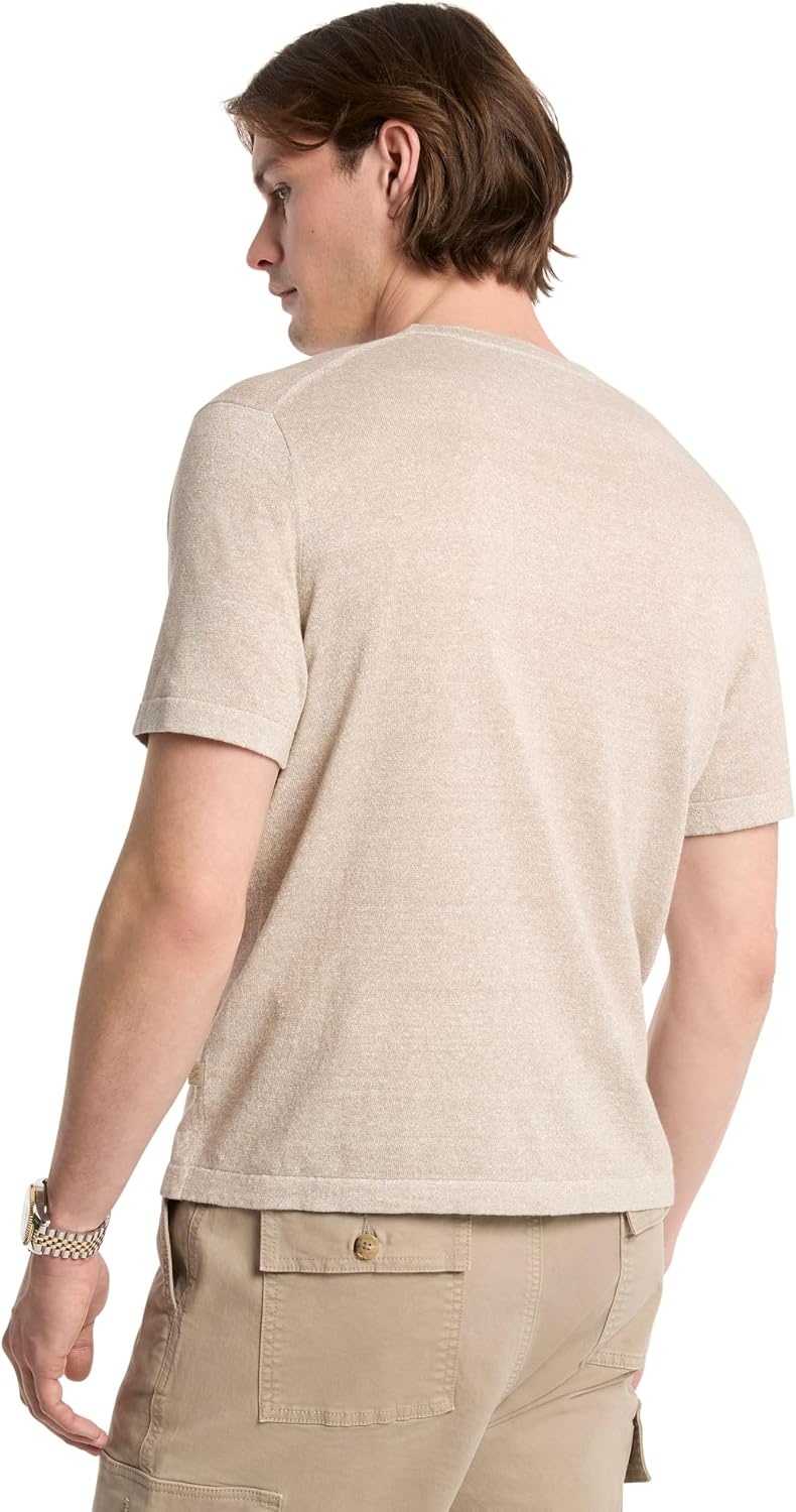 image:imageMichael Kors Mens Mouline Short Sleeve Jersey TeeDusty Sage