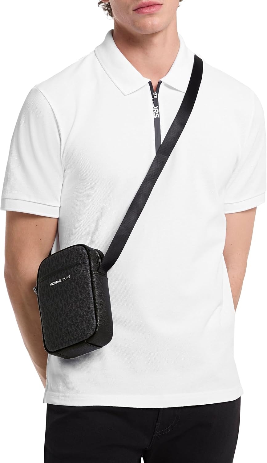 image:imageMichael Kors Unisex Malone Phone Crossbody BagBlack