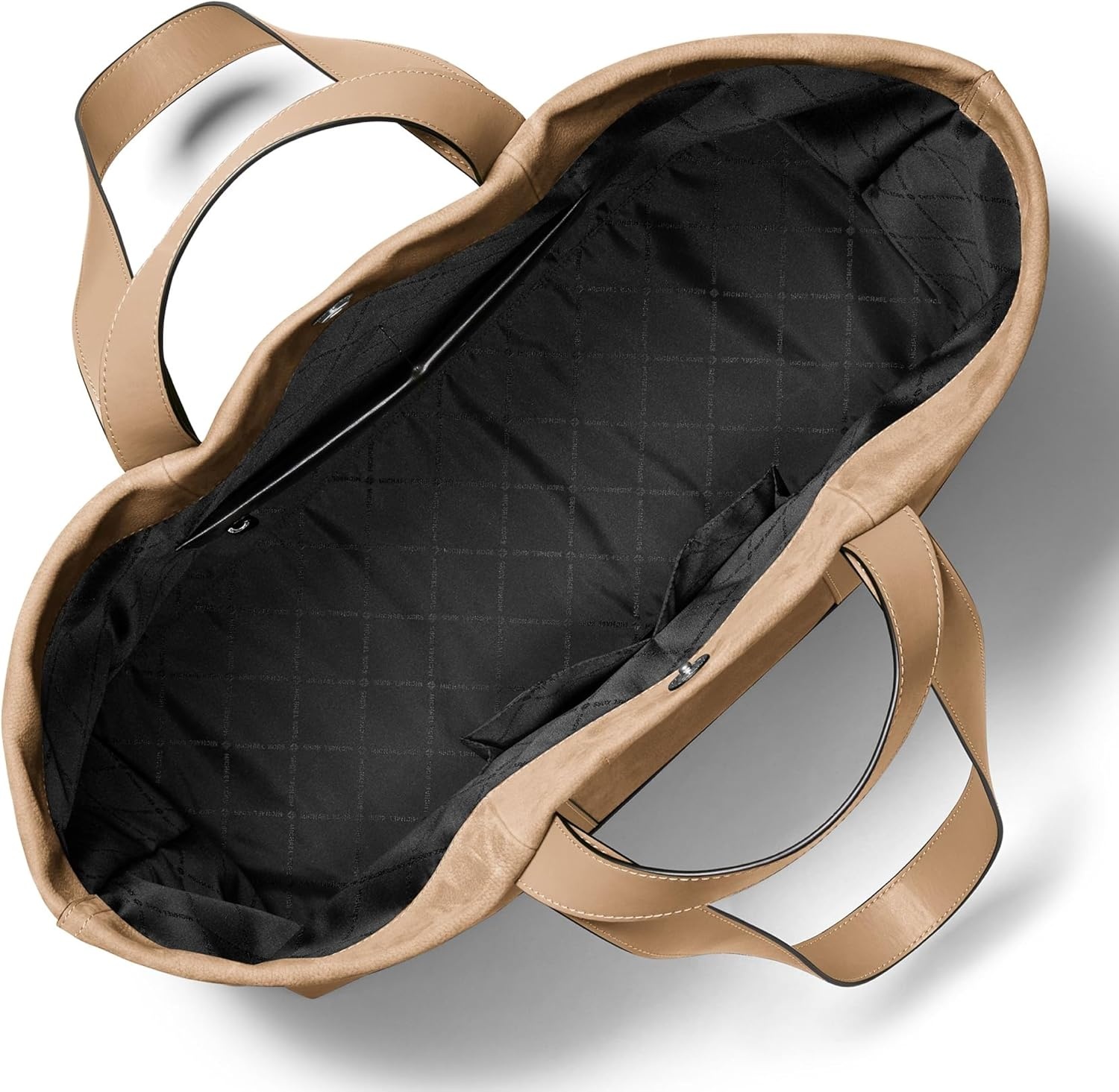 image:imageMichael Kors Whitley Dual Harness ToteSilvertone HardwareLeatherKhaki