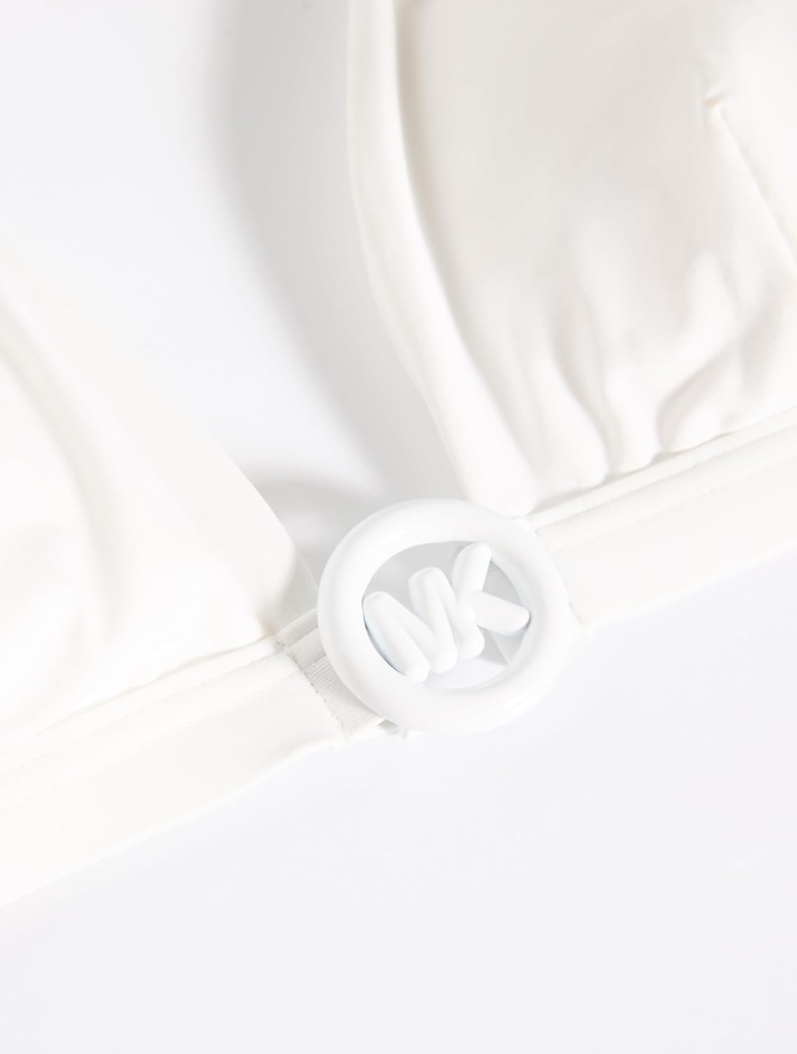 image:imageMichael Kors Womens Bubble Logo Halter TopWhite