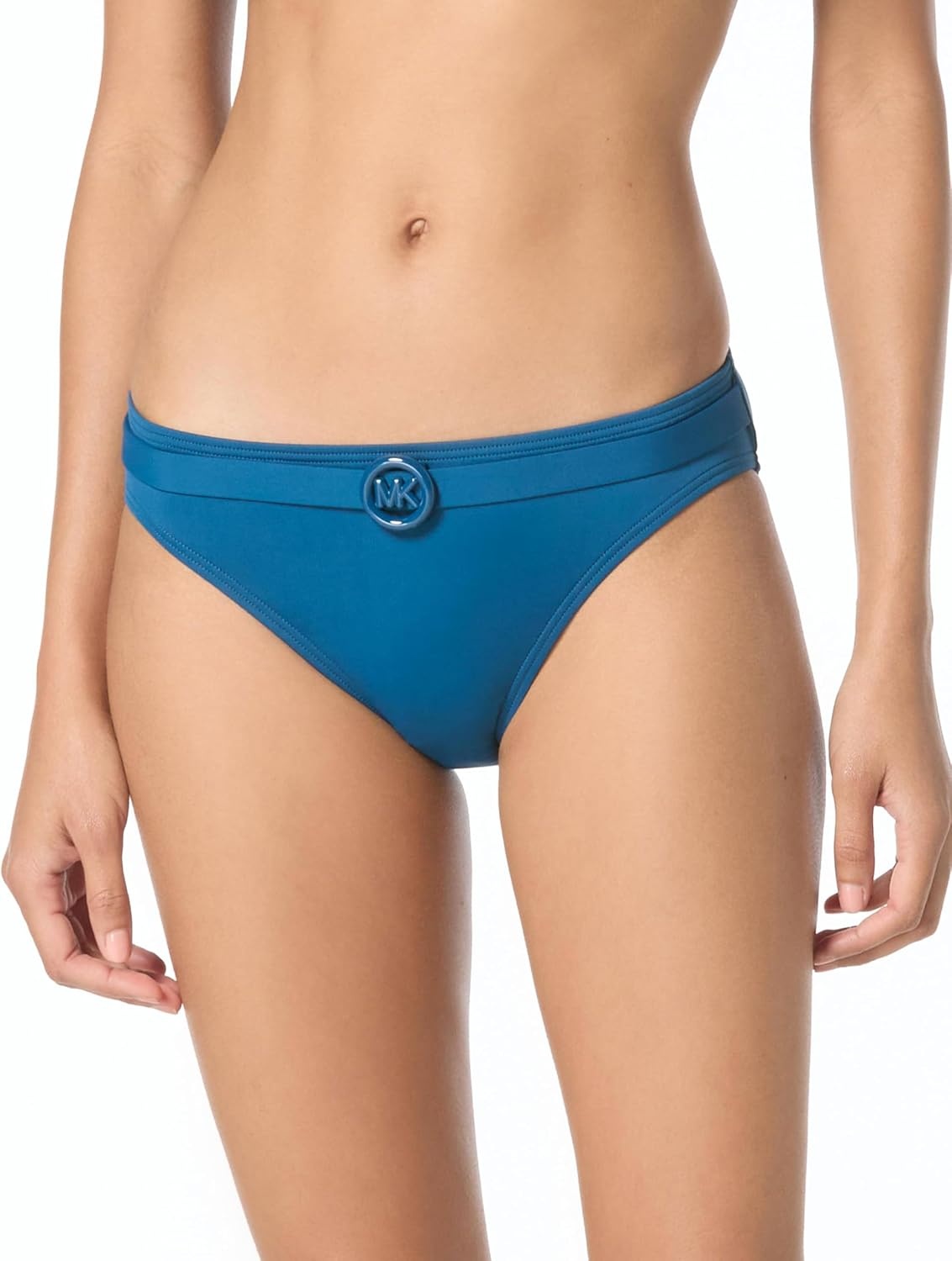 image:imageMichael Kors Womens Bubble Logo Ring Solid BottomRiver Blue