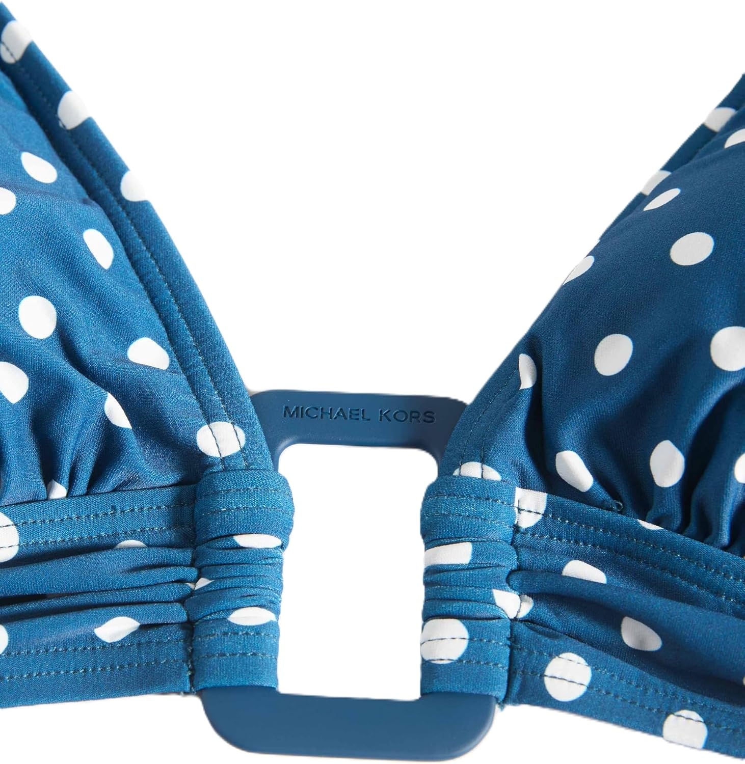 image:imageMichael Kors Womens Classic Dot Halter Bra TopRiver Blue