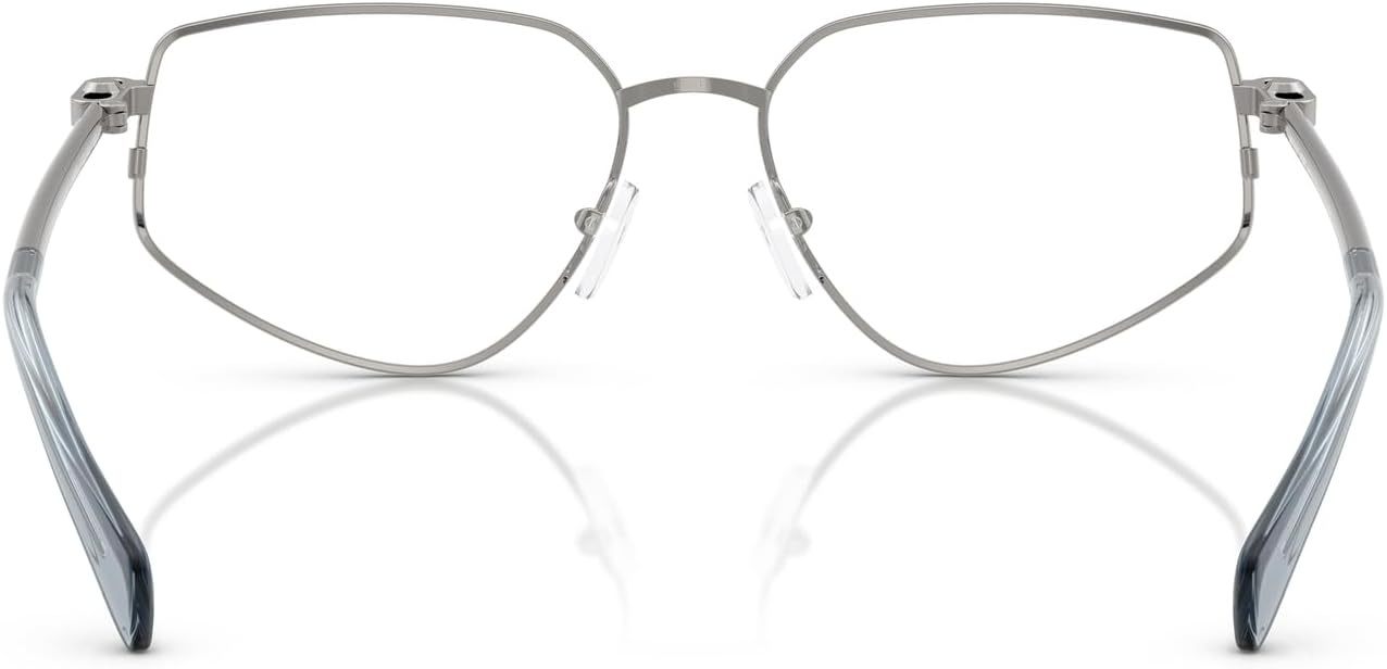 image:imageMichael Kors Womens Mk3088 Mendoza Rectangular Prescription Eyewear FramesGunmetal ShinyDemo Lens