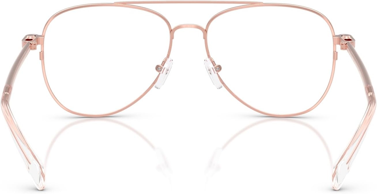 image:imageMichael Kors Womens Mk3089 So Paulo Aviator Prescription Eyewear FramesRose Gold ShinyDemo Lens