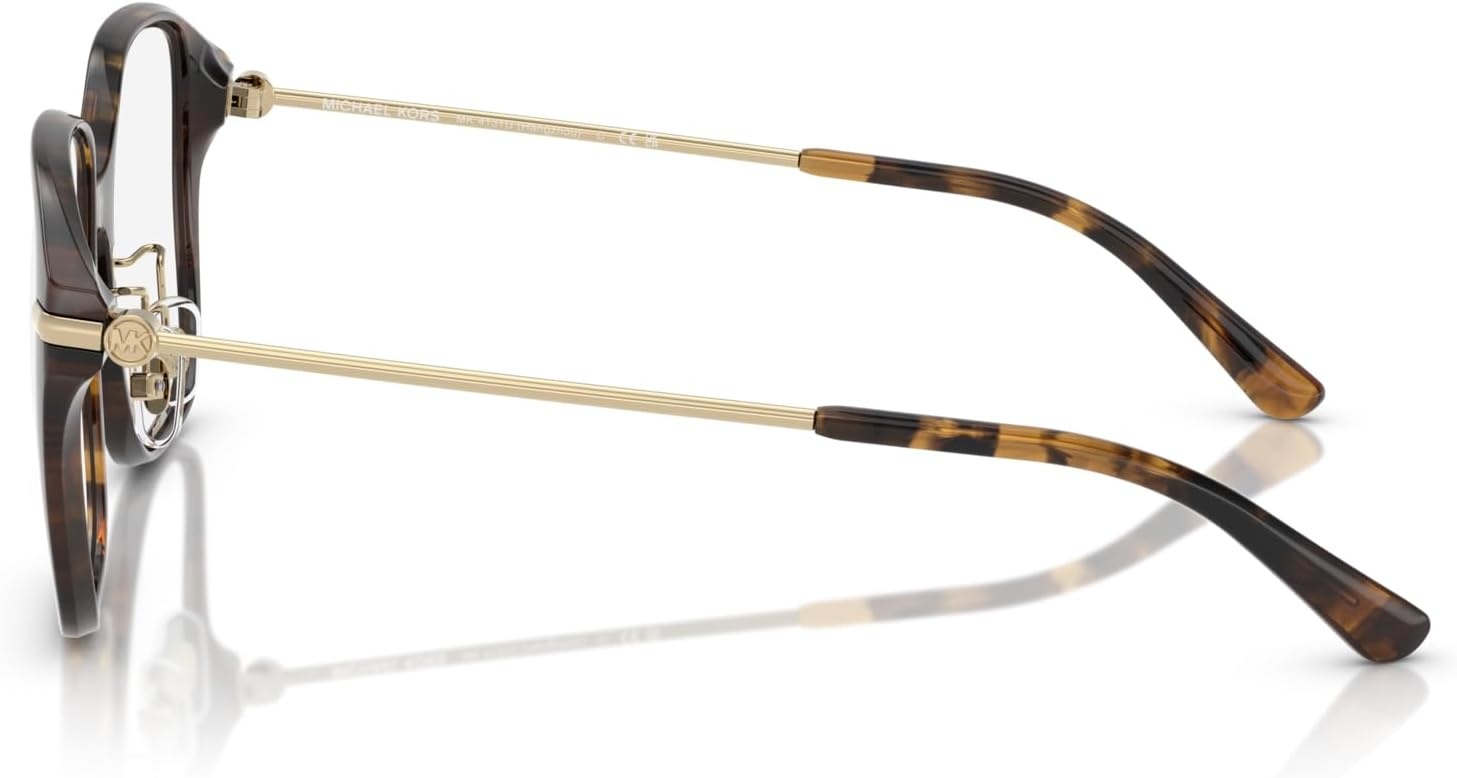 image:imageMichael Kors Womens Mk4131d Hangzhou Square Prescription Eyewear FramesDark TortoiseDemo Lens