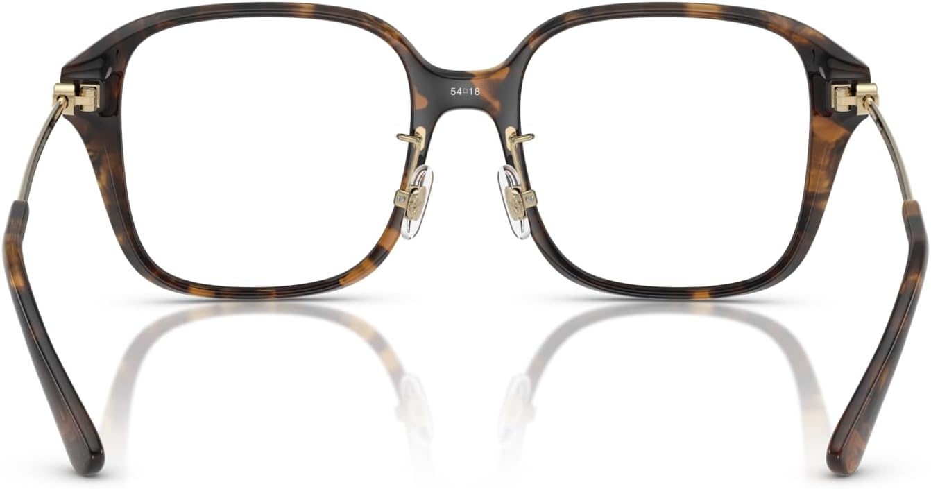 image:imageMichael Kors Womens Mk4131d Hangzhou Square Prescription Eyewear FramesDark TortoiseDemo Lens