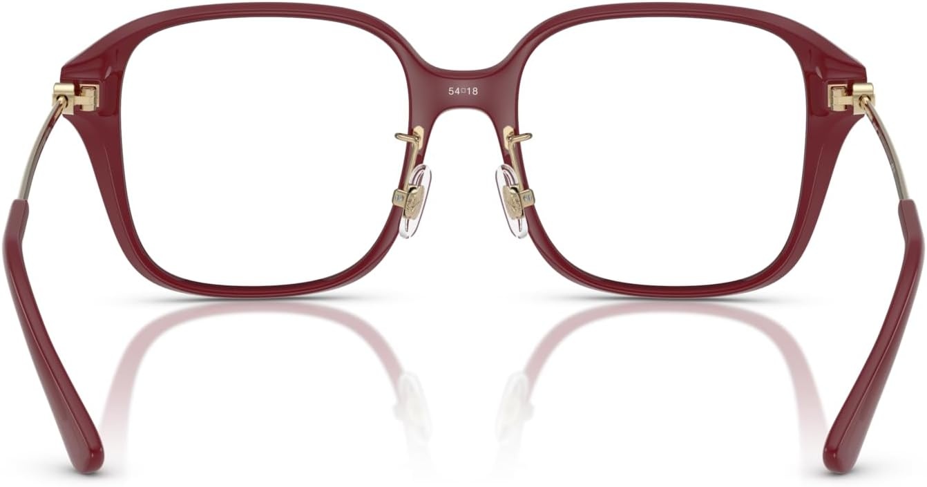 image:imageMichael Kors Womens Mk4131d Hangzhou Square Prescription Eyewear FramesDeep RedDemo Lens