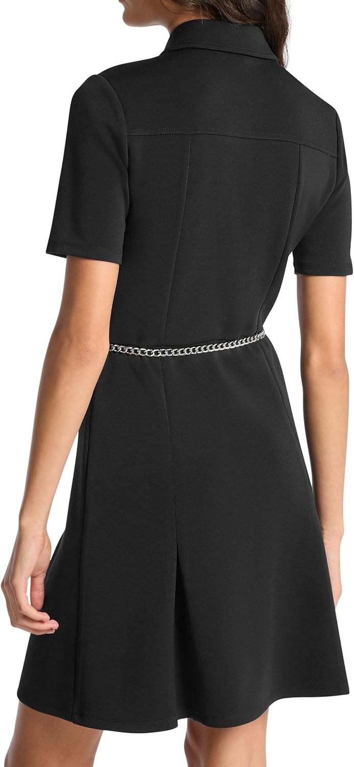 image:imageMichael Kors Womens Multi Pocket Mini DressBlack