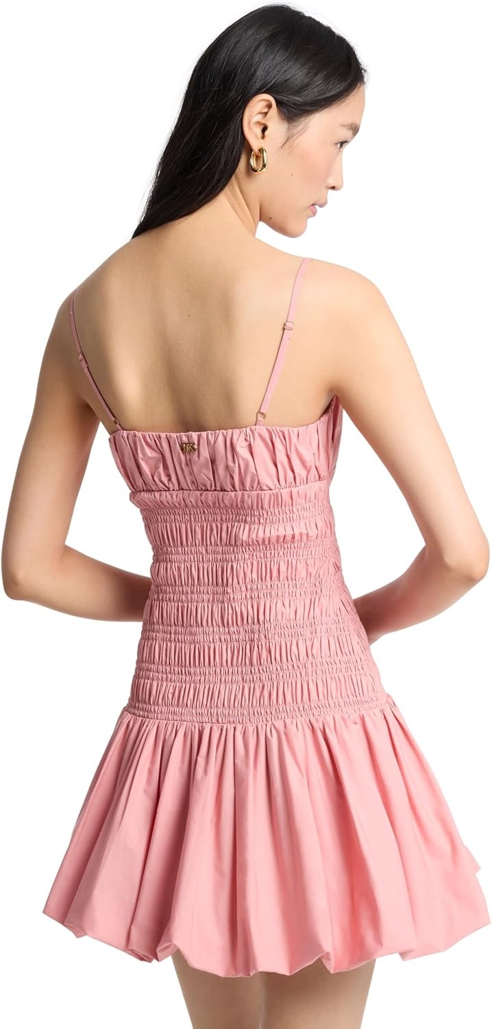 image:imageMichael Kors Womens Smock Dress with Bubble HemPrimrose