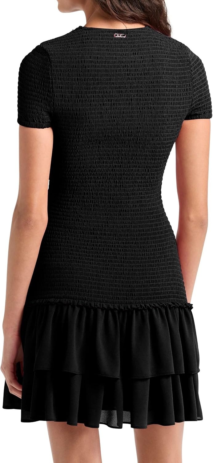 image:imageMichael Kors Womens Smock Mini DressBlack