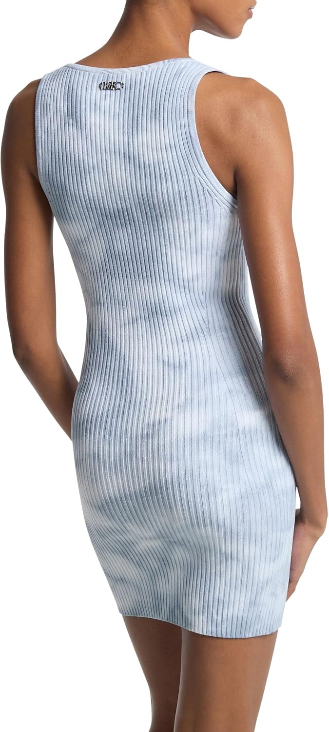 image:imageMichael Kors Womens Tie Dye Tank DressChambray