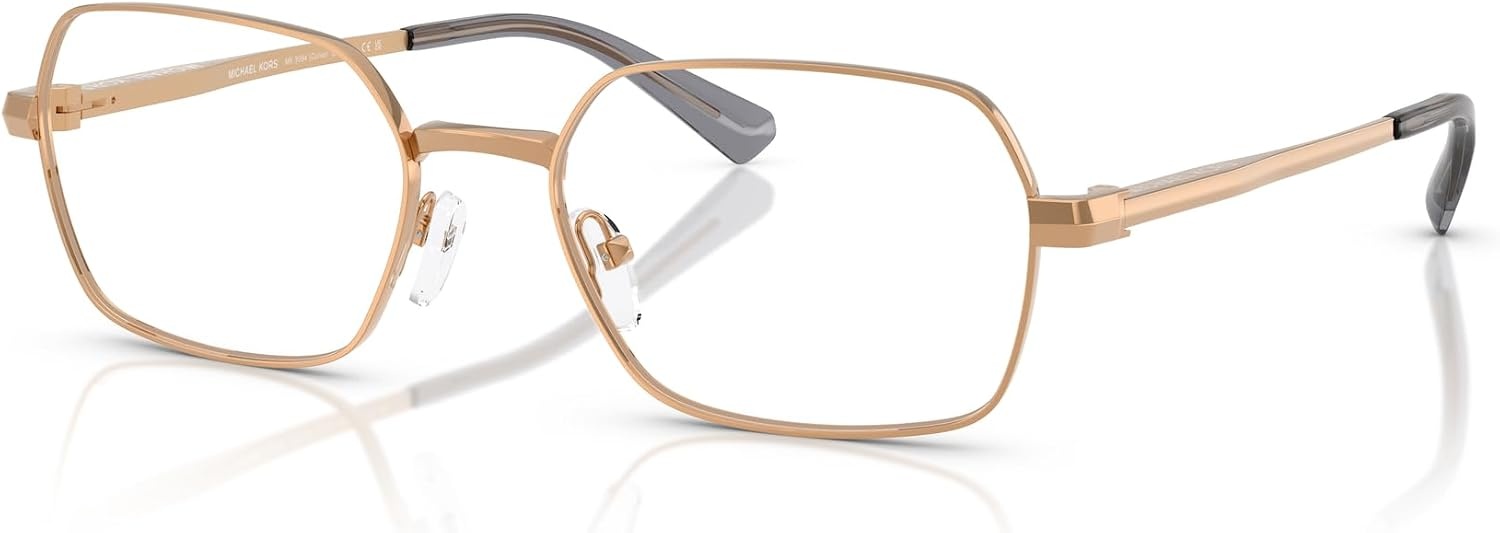 image:imageMichael Kors mens Mk3094 Culver City Square Prescription Eyewear FramesBeige GoldDemo Lens
