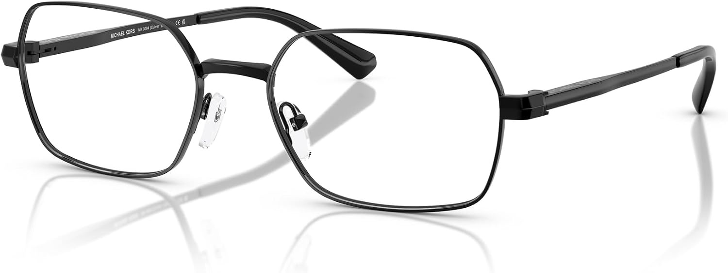 image:imageMichael Kors mens Mk3094 Culver City Square Prescription Eyewear FramesBlack ShinyDemo Lens