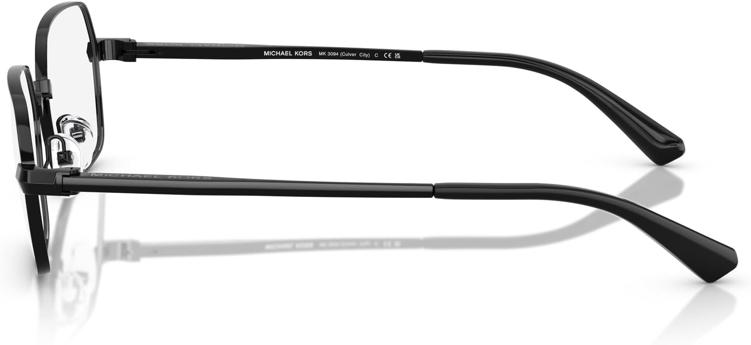 image:imageMichael Kors mens Mk3094 Culver City Square Prescription Eyewear FramesBlack ShinyDemo Lens