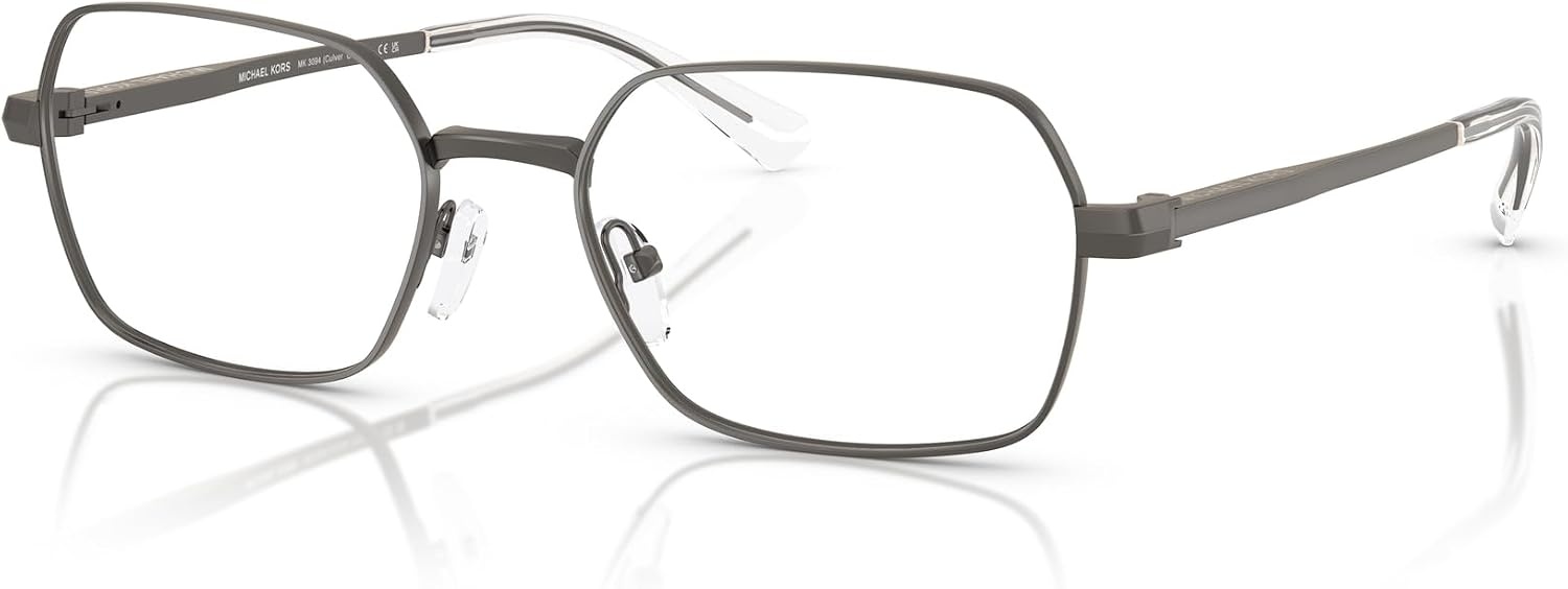 image:imageMichael Kors mens Mk3094 Culver City Square Prescription Eyewear FramesMatte GunmetalDemo Lens