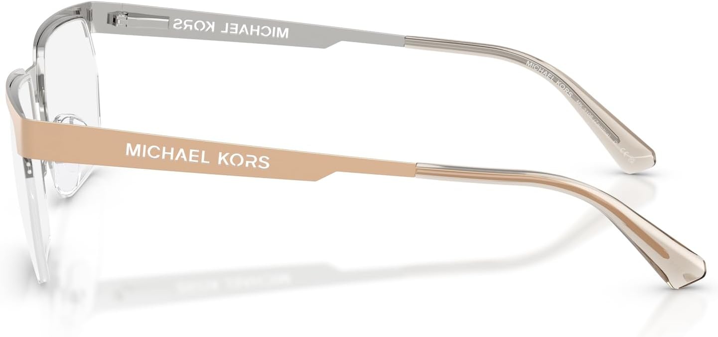 image:imageMichael Kors mens Mk3106 Zambia Rectangular Prescription Eyewear FramesGold MatteDemo