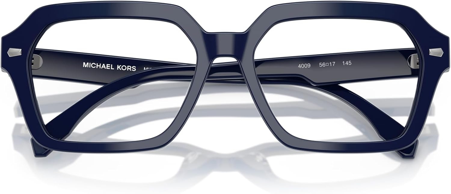 image:imageMichael Kors mens Mk4127 Kinloch Rectangular Prescription Eyewear FramesNavy SolidDemo Lens