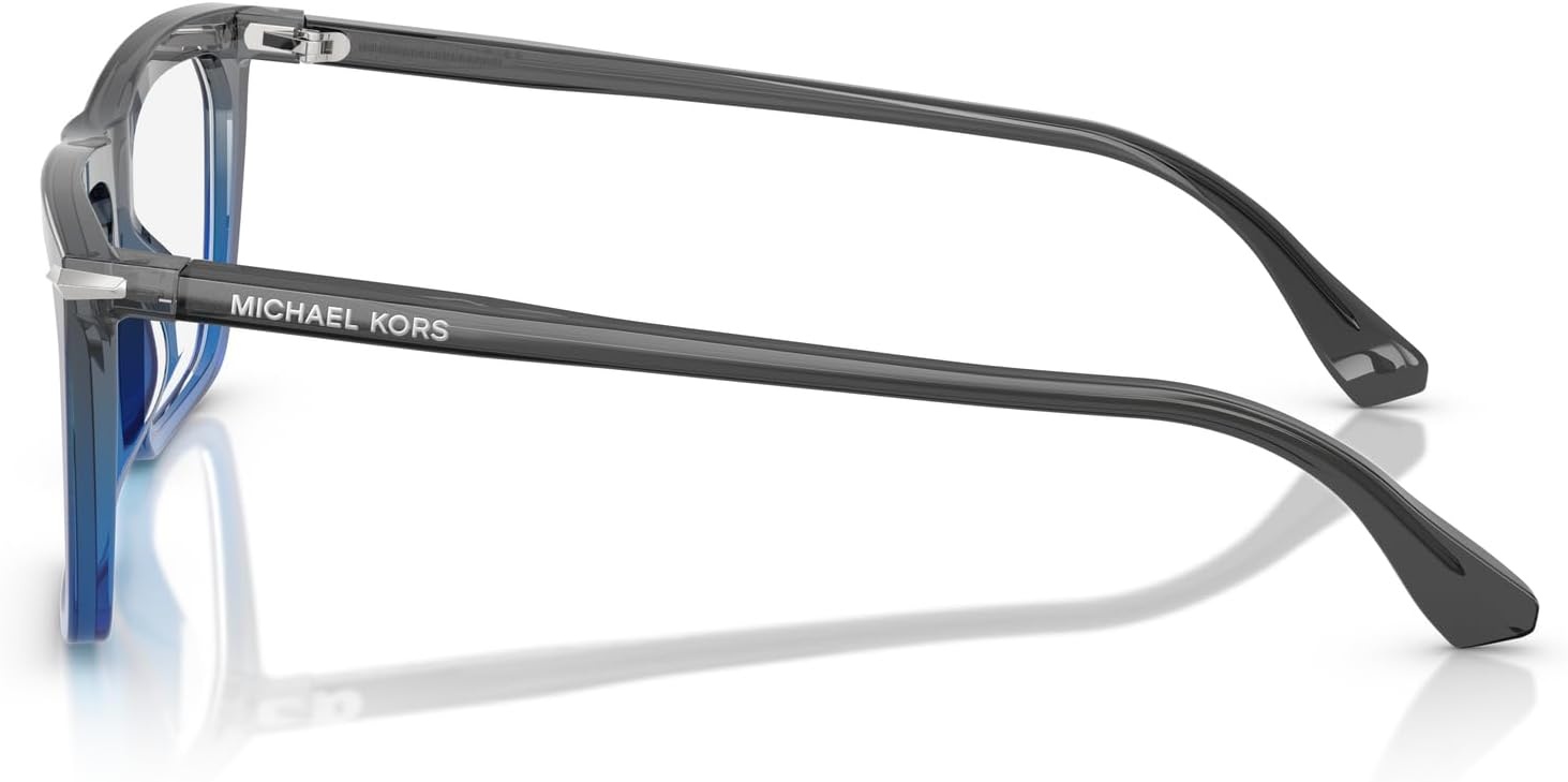 image:imageMichael Kors mens Mk4157u Echo Park Universal Fit Rectangular Prescription Eyewear FramesGrey GradientDemo Lens