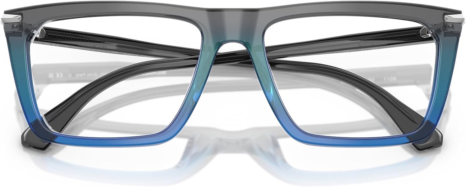 image:imageMichael Kors mens Mk4157u Echo Park Universal Fit Rectangular Prescription Eyewear FramesGrey GradientDemo Lens