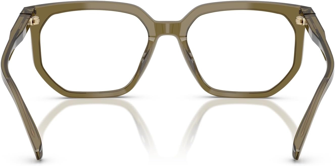 image:imageMichael Kors mens Mk4158u Sequoia Universal Fit Square Prescription Eyewear FramesOlive TransparentDemo Lens