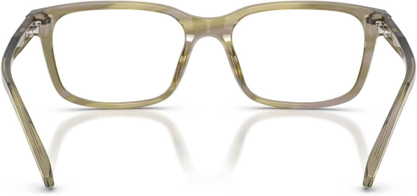 image:imageMichael Kors mens Mk4188u Seal Harbor Universal Fit Square Prescription Eyewear FramesOlive HornDemo