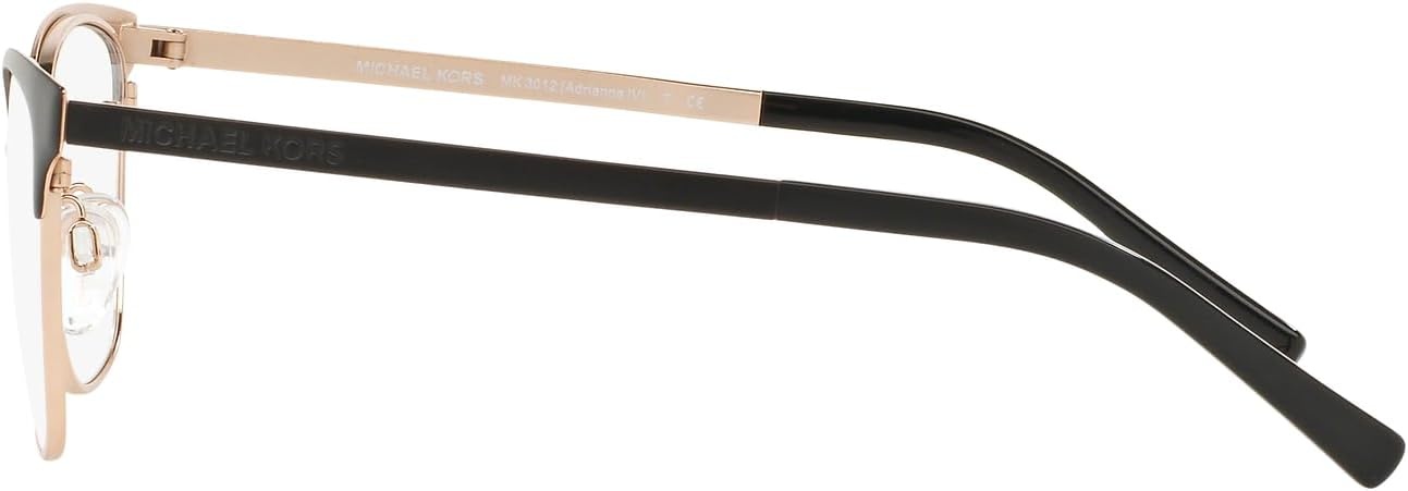 image:imageMichael Kors womens Mk3012 Adrianna IV Cat Eye Prescription Eyewear FramesAdrianna IV Matte BlackRose Gold