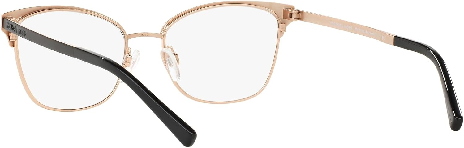 image:imageMichael Kors womens Mk3012 Adrianna IV Cat Eye Prescription Eyewear FramesAdrianna IV Matte BlackRose Gold