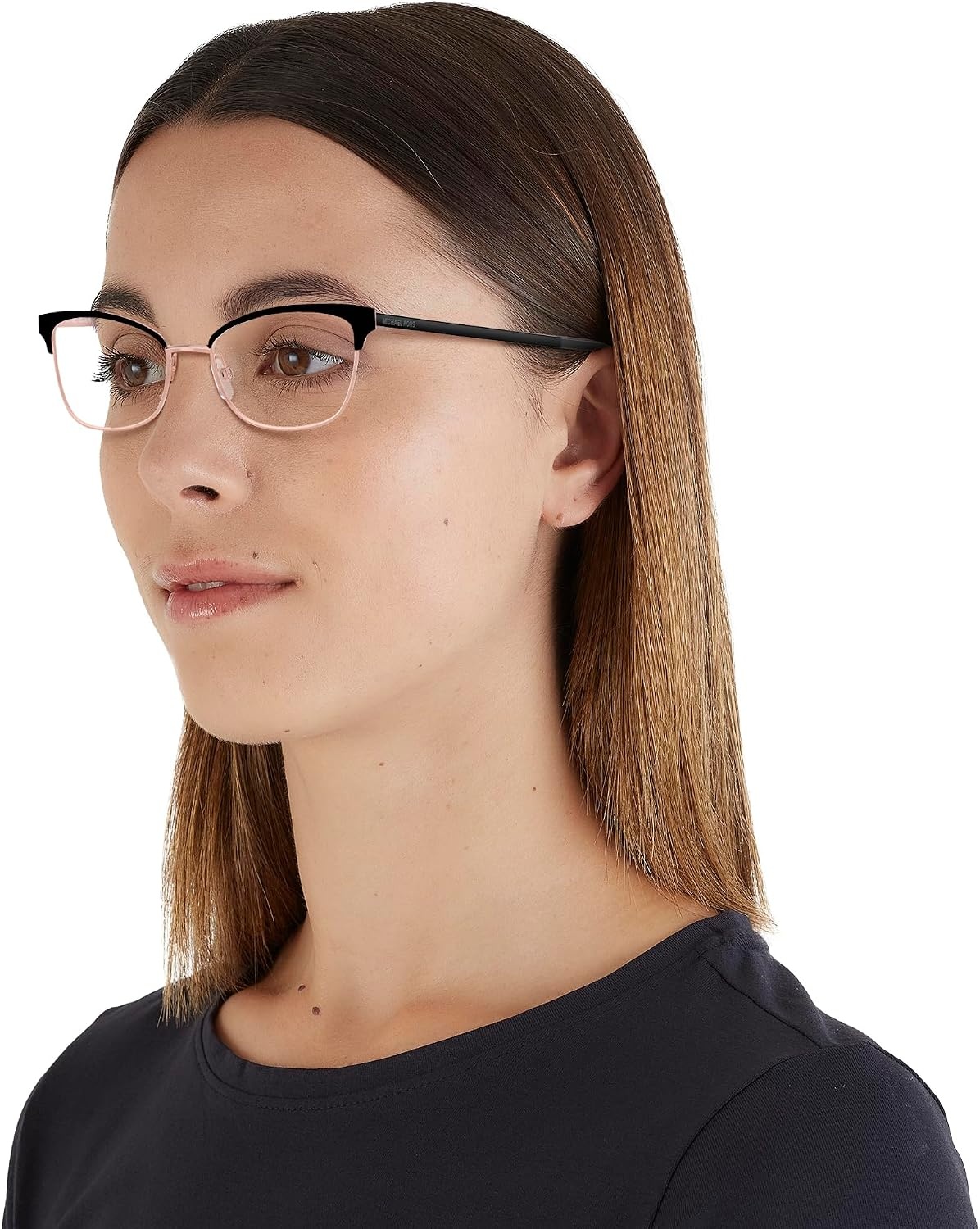 image:imageMichael Kors womens Mk3012 Adrianna IV Cat Eye Prescription Eyewear FramesAdrianna IV Matte BlackRose Gold