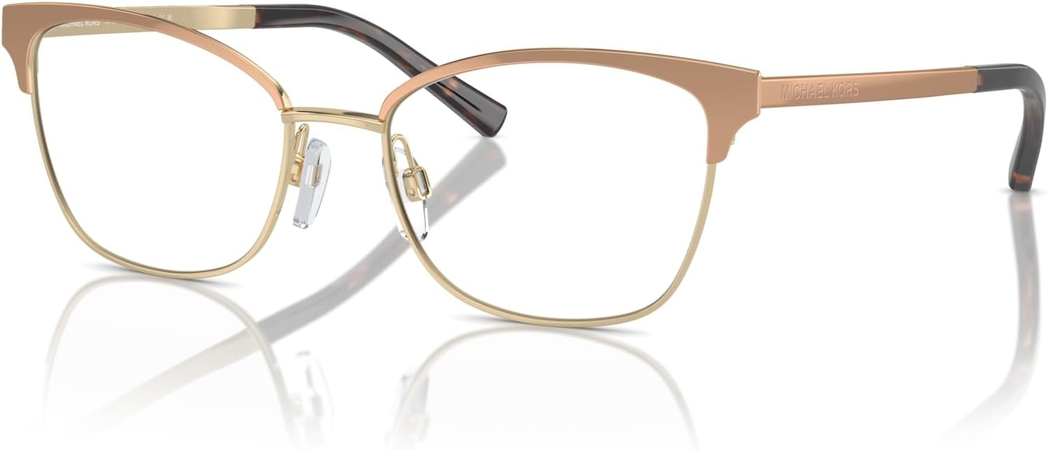 image:imageMichael Kors womens Mk3012 Adrianna IV Cat Eye Prescription Eyewear FramesShiny MinkDemo Lens
