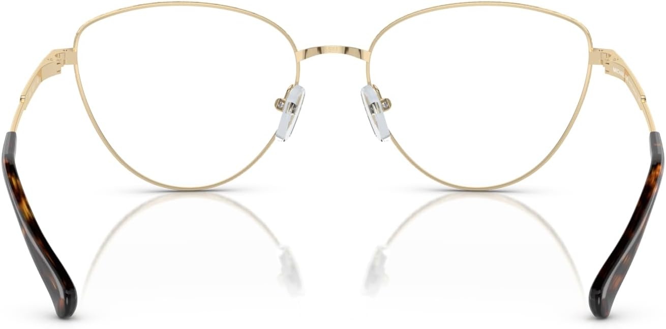 image:imageMichael Kors womens Mk3070 Crested Butte Cat Eye Prescription Eyewear FramesLight GoldDemo Lens