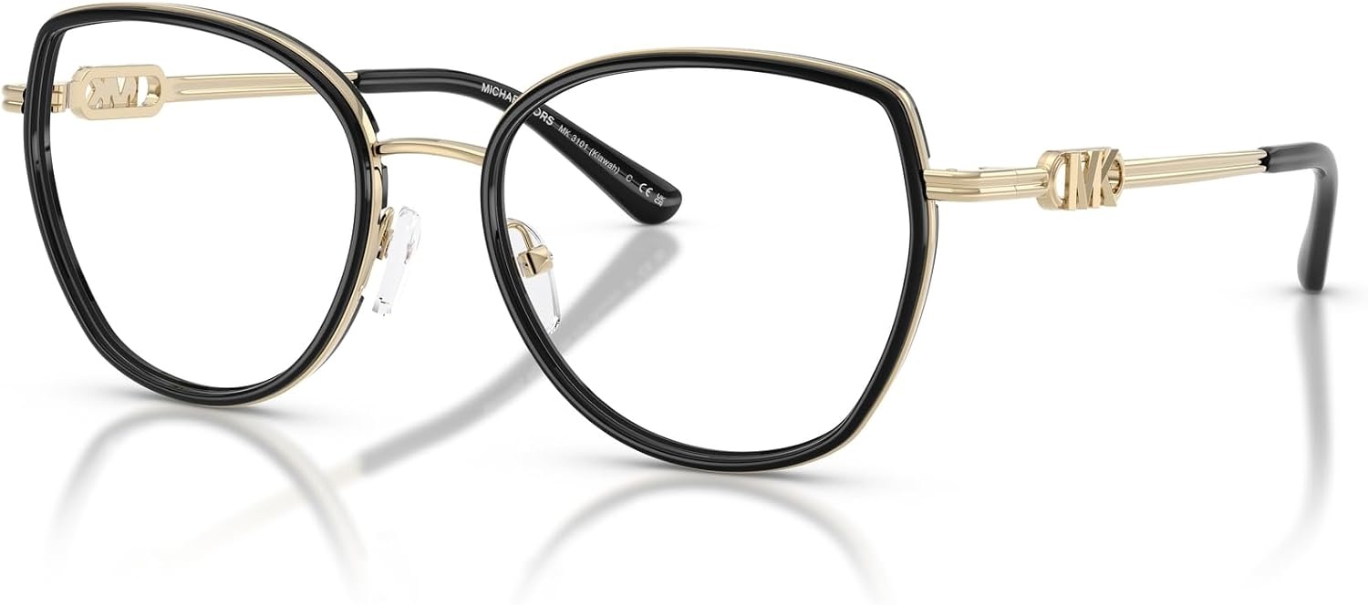 image:imageMichael Kors womens Mk3101 Kiawah Round Prescription Eyewear FramesBlackDemo
