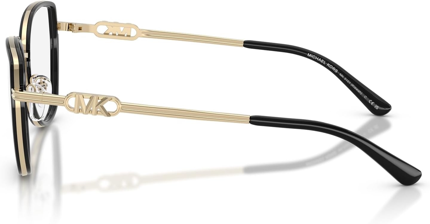 image:imageMichael Kors womens Mk3101 Kiawah Round Prescription Eyewear FramesBlackDemo