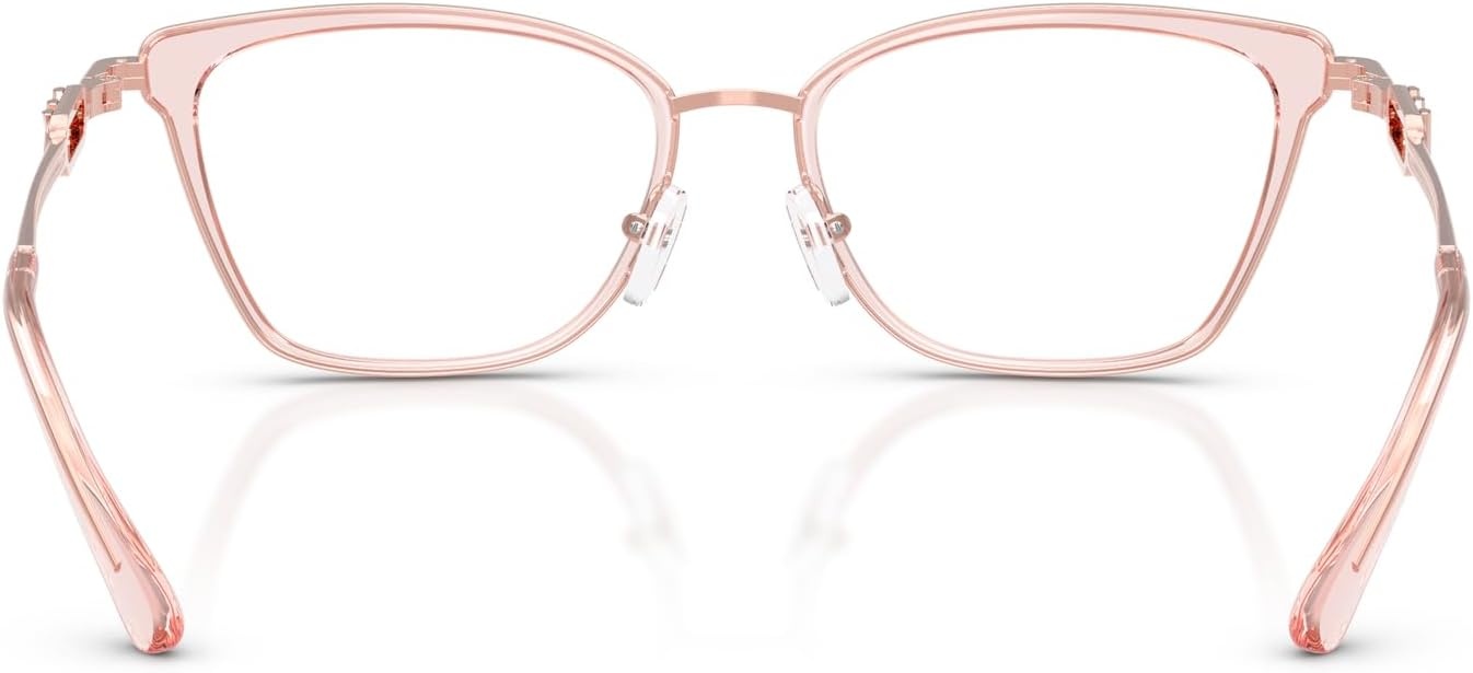 image:imageMichael Kors womens Mk3102 Myrtle Beach Rectangular Prescription Eyewear FramesPink TransparentDemo