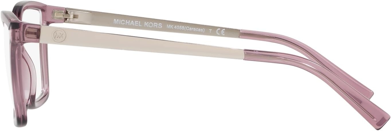 image:imageMichael Kors womens Mk4058 Caracas Rectangular Prescription Eyewear FramesBurgundy CrystalDemo Lens