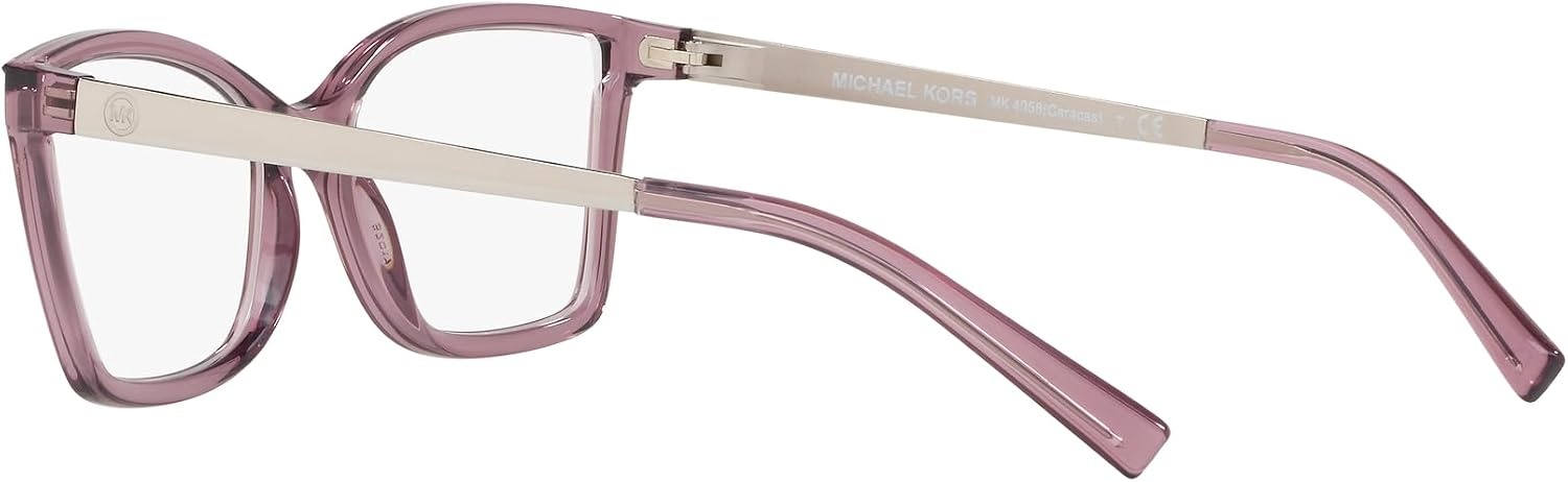 image:imageMichael Kors womens Mk4058 Caracas Rectangular Prescription Eyewear FramesBurgundy CrystalDemo Lens
