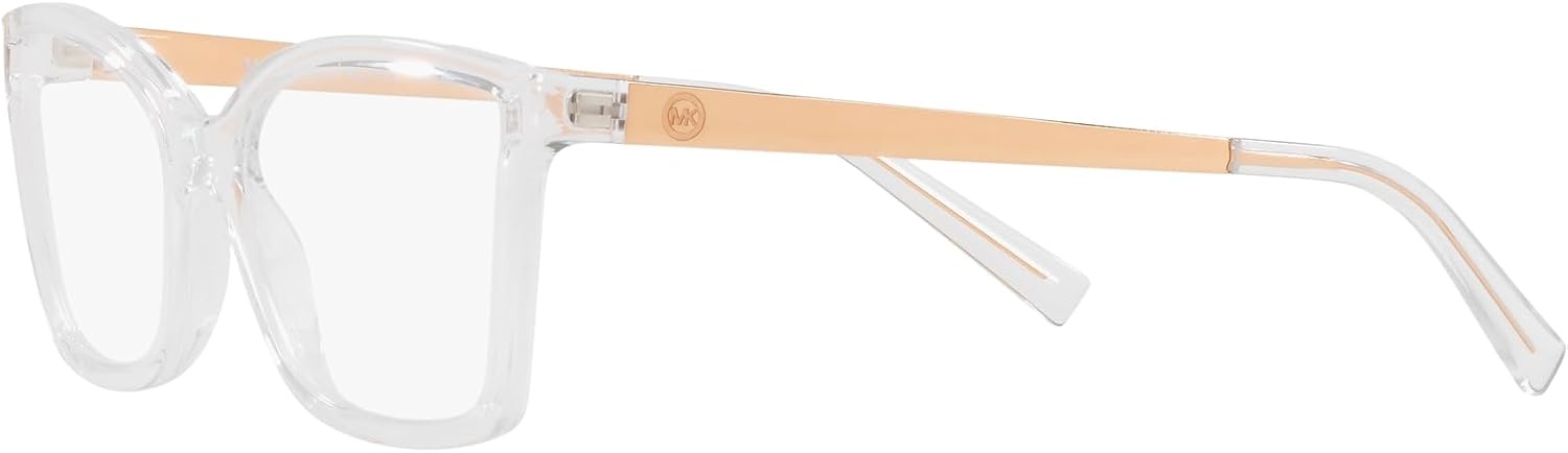 image:imageMichael Kors womens Mk4058 Caracas Rectangular Prescription Eyewear FramesClearDemo Lens