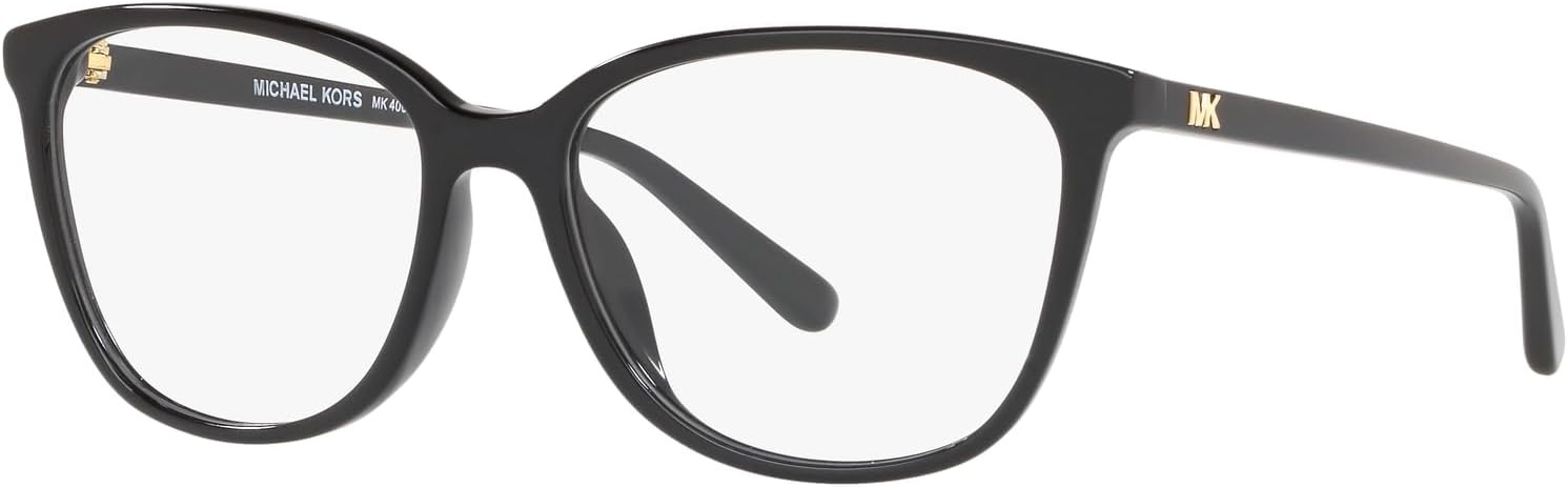 image:imageMichael Kors womens Mk4067u Santa Clara Universal Fit Square Prescription Eyewear FramesBlackDemo Lens