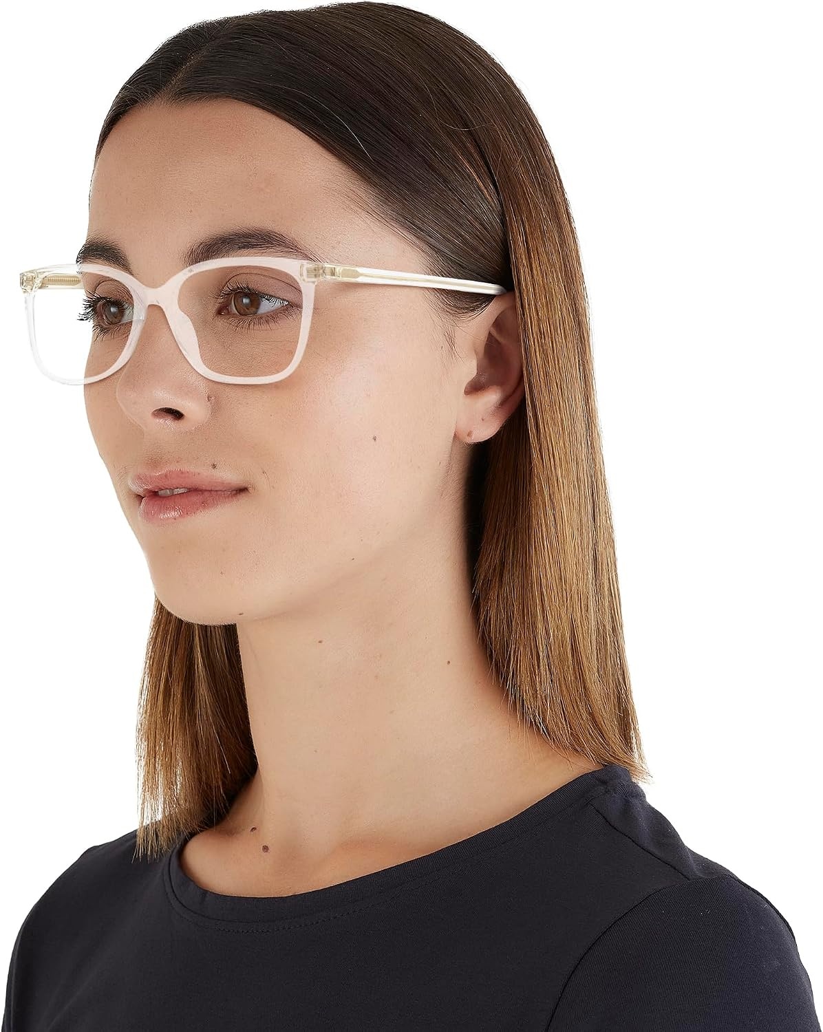 image:imageMichael Kors womens Mk4067u Santa Clara Universal Fit Square Prescription Eyewear FramesClearDemo Lens