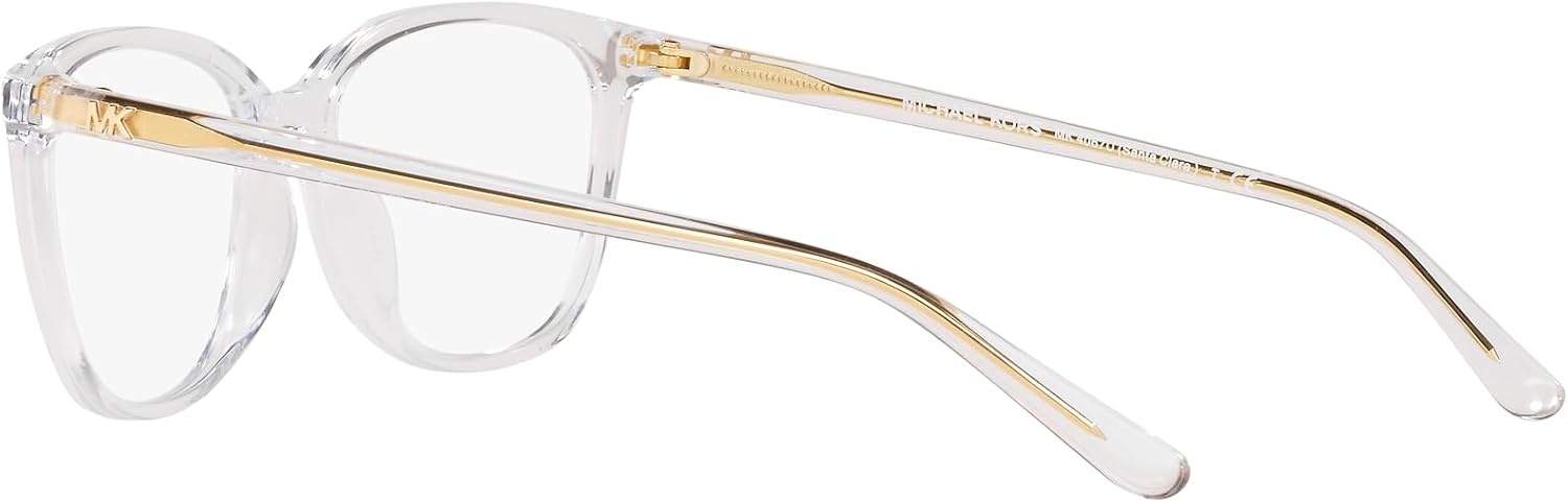 image:imageMichael Kors womens Mk4067u Santa Clara Universal Fit Square Prescription Eyewear FramesClearDemo Lens