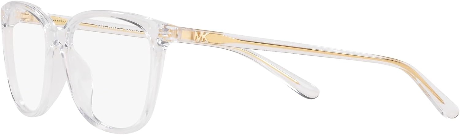 image:imageMichael Kors womens Mk4067u Santa Clara Universal Fit Square Prescription Eyewear FramesClearDemo Lens