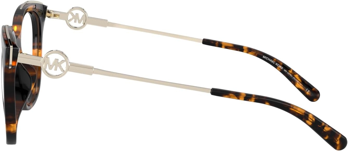 image:imageMichael Kors womens Mk4076u Rome Universal Fit Square Prescription Eyewear FramesDark TortoiseDemo Lens