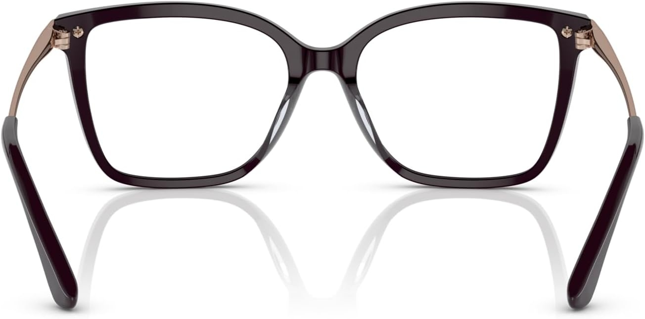 image:imageMichael Kors womens Mk4101u Shenandoah Universal Fit Square Prescription Eyewear FramesCordovanDemo Lens