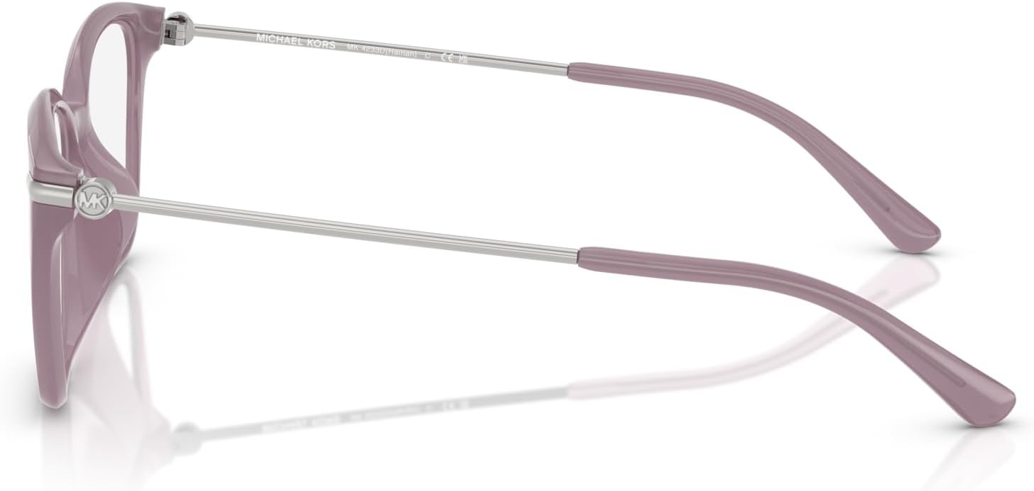 image:imageMichael Kors womens Mk4133d Hainan Rectangular Prescription Eyewear FramesLight IrisDemo Lens