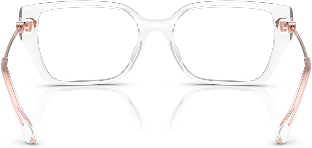 image:imageMichael Kors womens Mk4134u Crete Universal Fit Rectangular Prescription Eyewear FramesClearDemo Lens