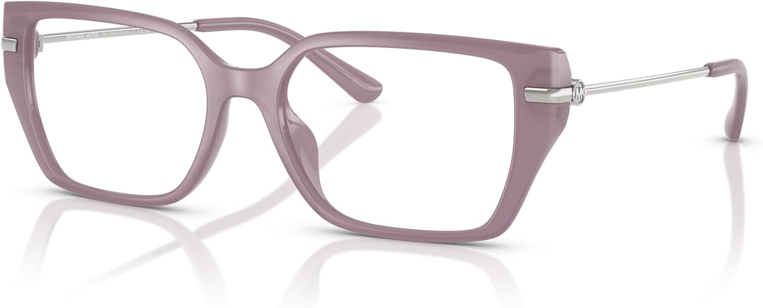 image:imageMichael Kors womens Mk4134u Crete Universal Fit Rectangular Prescription Eyewear FramesLight IrisDemo Lens